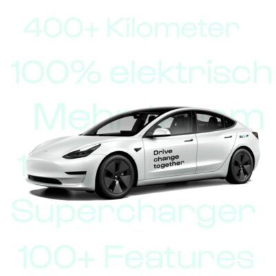 Tesla von Eloop und Energie 360° treiben E-Mobilität voran